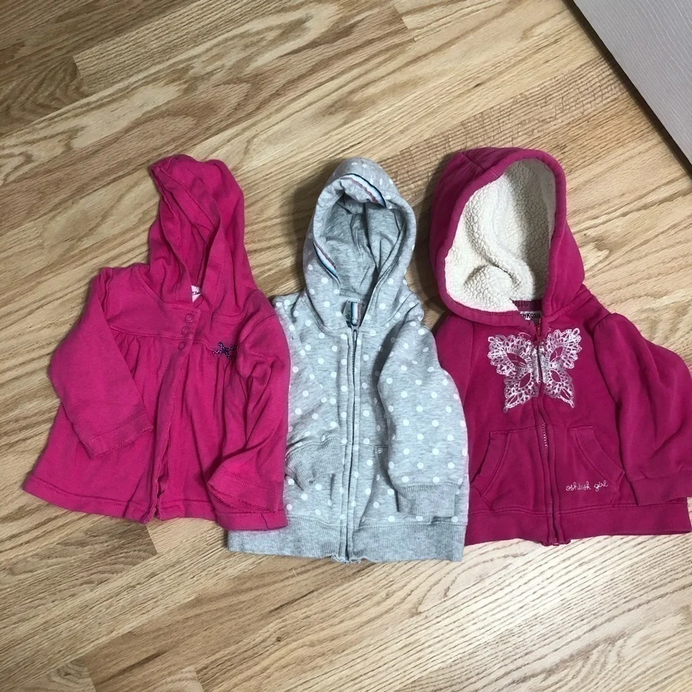 6 Month Hooded Sweatshirt Bundle Carter’s Oshkosh